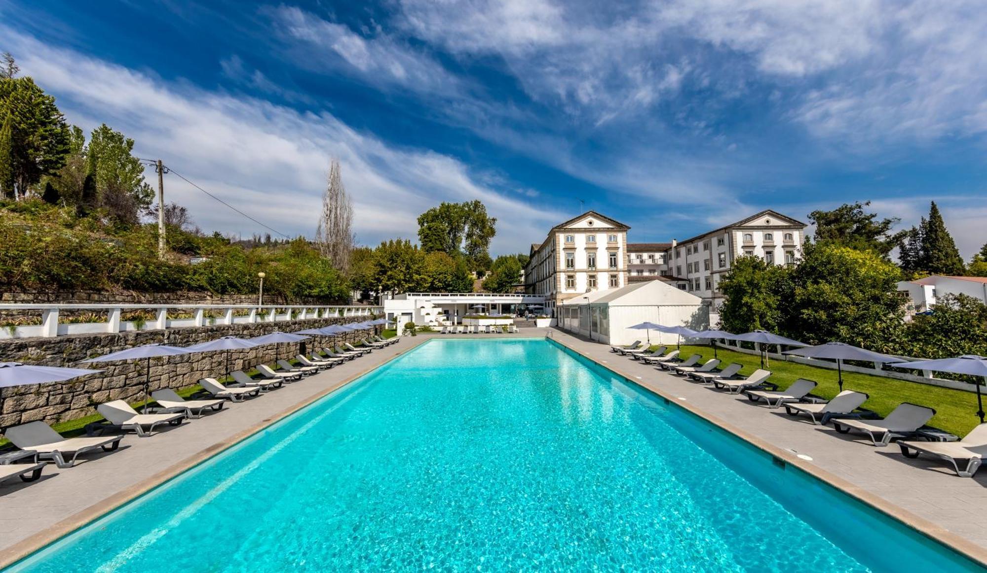Grande Hotel Das Caldas Da Felgueira Canas de Senhorim Exteriör bild