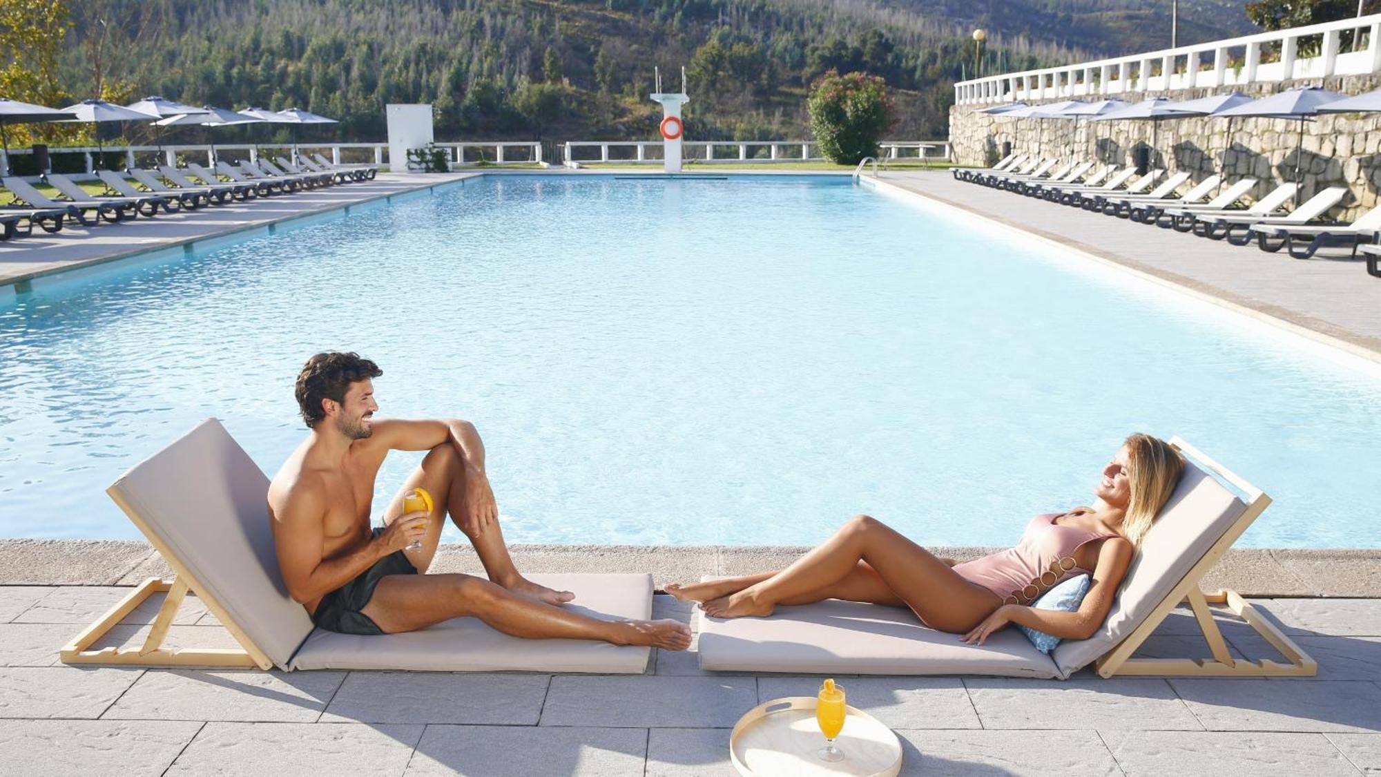 Grande Hotel Das Caldas Da Felgueira Canas de Senhorim Exteriör bild